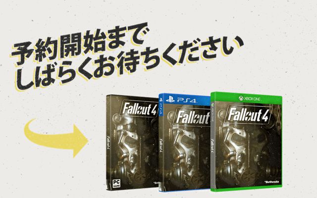 Steamにて英語版「Fallout4」の予約が開始