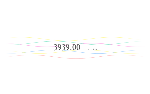 セガゲームス、「3939.00 / 3939」の数字が書かれた新プロジェクトのティザーサイトを公開