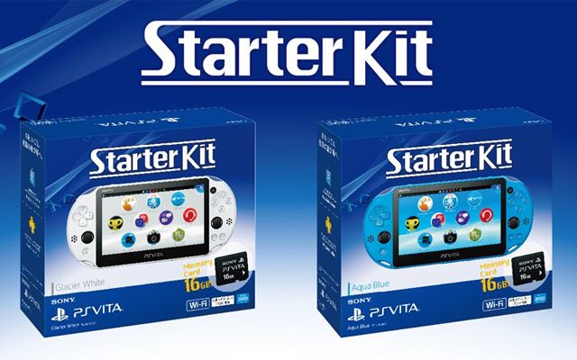 16GBのメモリーカードが同梱された「PlayStation Vita Starter Kit」が数量限定で3月3日発売決定