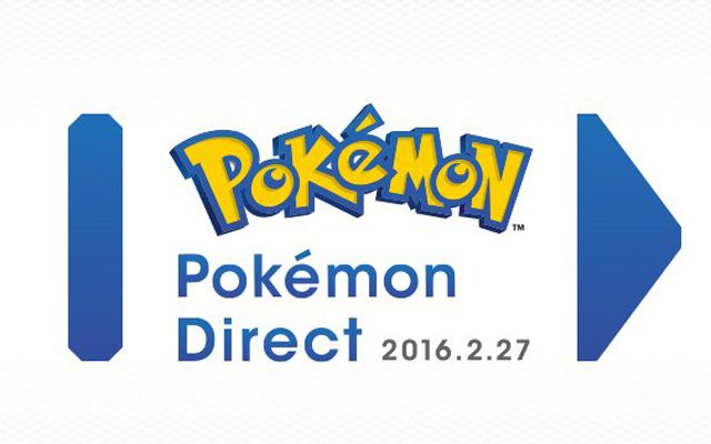 「Pokémon Direct 2016.2.27」が2月27日深夜0時から放送決定