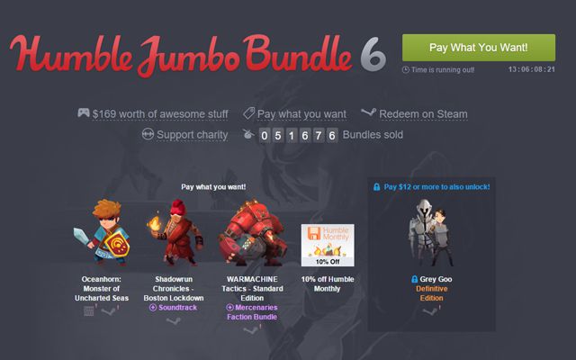 The Humble Jumbo Bundle 6