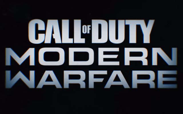 シリーズ最新作「Call of Duty: Modern Warfare」が発表、発売日は2019年10月25日