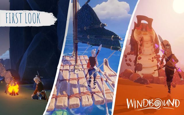 オープンワールドサバイバルアドベンチャー「Windbound」のゲームプレイ映像が公開